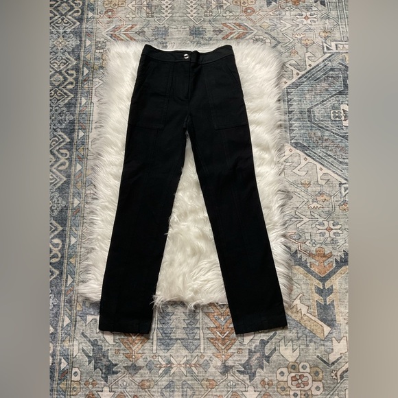 Derek Lam 10 Crosby Noor Seamed High-Waist Pants - Picture 8 of 14